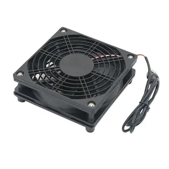

DIY Cooling Fan DC5V USB Power Silent Fan Cooler for Router TV Box Radiator