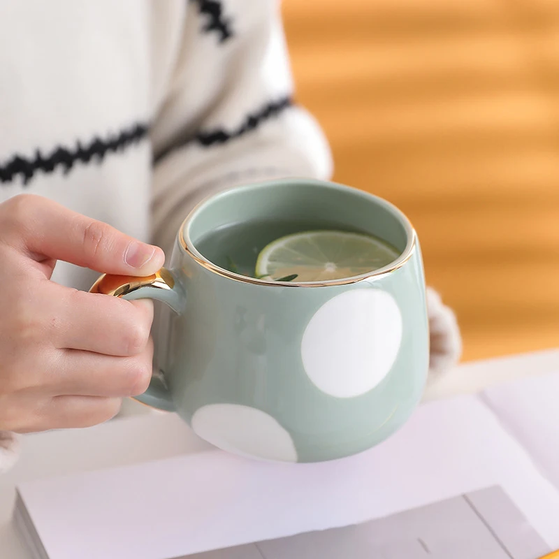 Nordic Style Ceramic Mug Coffee Mug Couple Breakfast - Temu