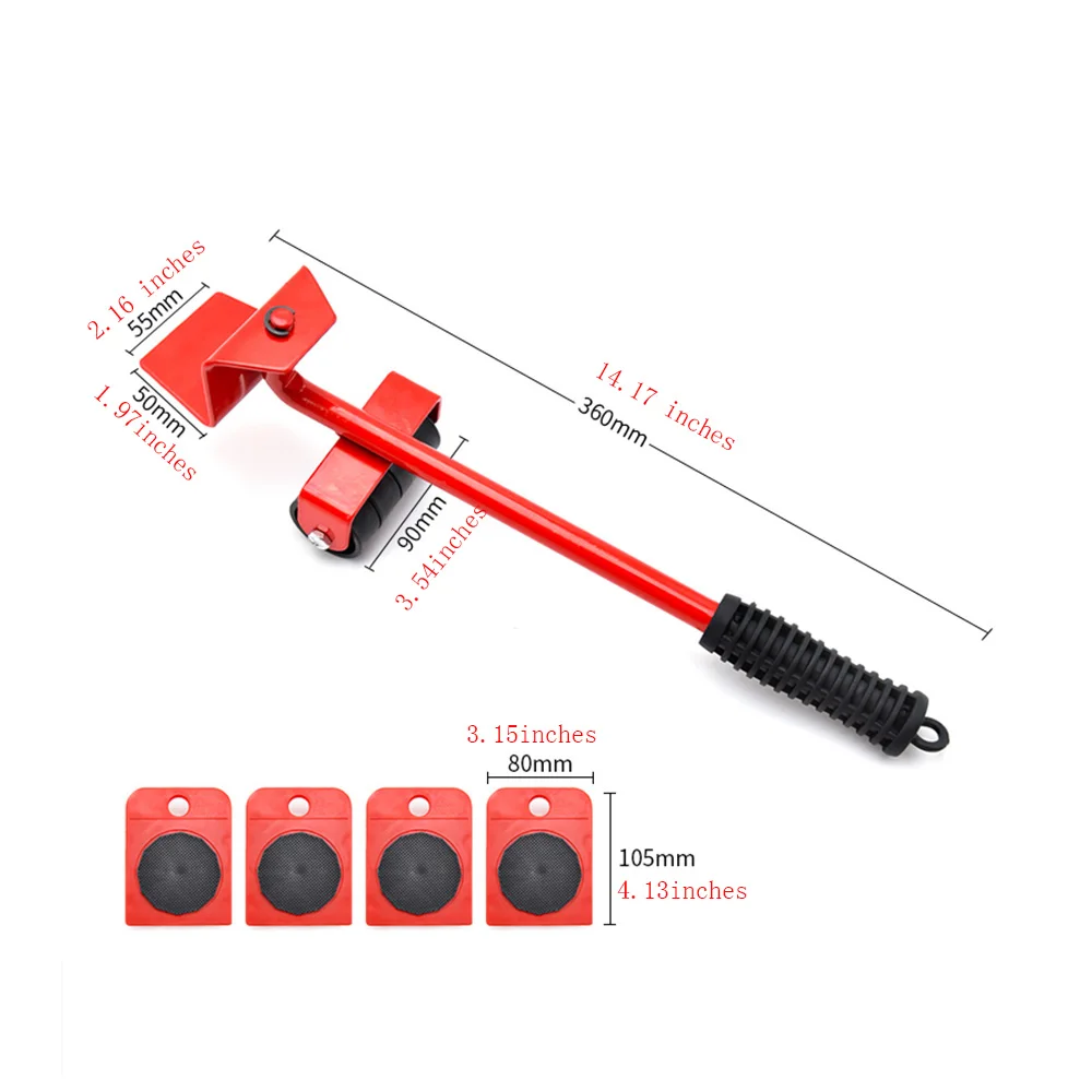 Мобильный домкрат, портье мебель портье, универсальное колесо, передвижная кровать, холодильник перемещение и экономия труда