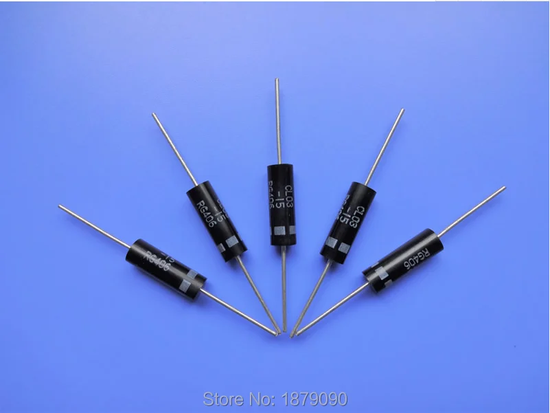 

Free shipping 2PCS CL03-08 8KV CL03-10 10KV 350MA Trr 100ns φ7.5*22 CL03 SERIES High Voltage Diode