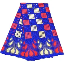 Последние африканские сухие кружевные ткани самые популярные швейцарские вуали кружева в швейцарской высокое качество кружева suisse ткань из Дубая 5 ярдов