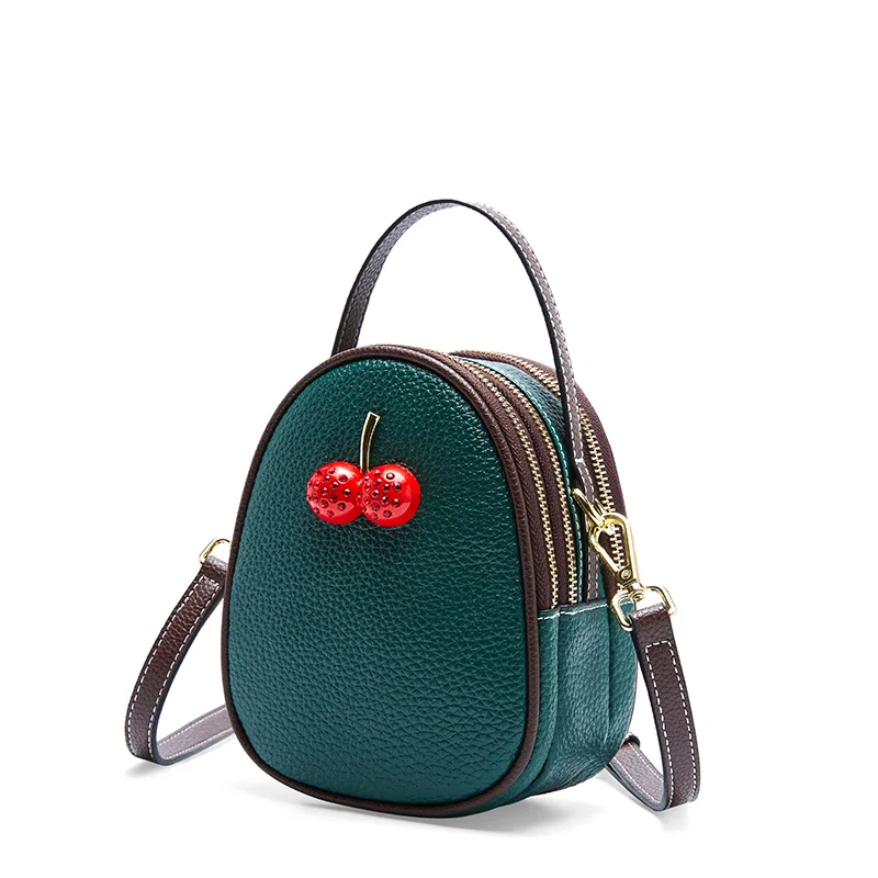 

Nesitu High Quality New Green White Black Yellow Split Leather Small Women Messenger Bag Girl Lady Phone Shoulder bags M1169