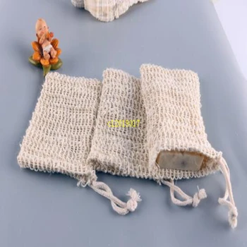 

Soap Blister Mesh Double-layer Soap Net Foaming Net Easy Bubble Mesh Bag Soap Sack Saver Pouch Drawstring Holder