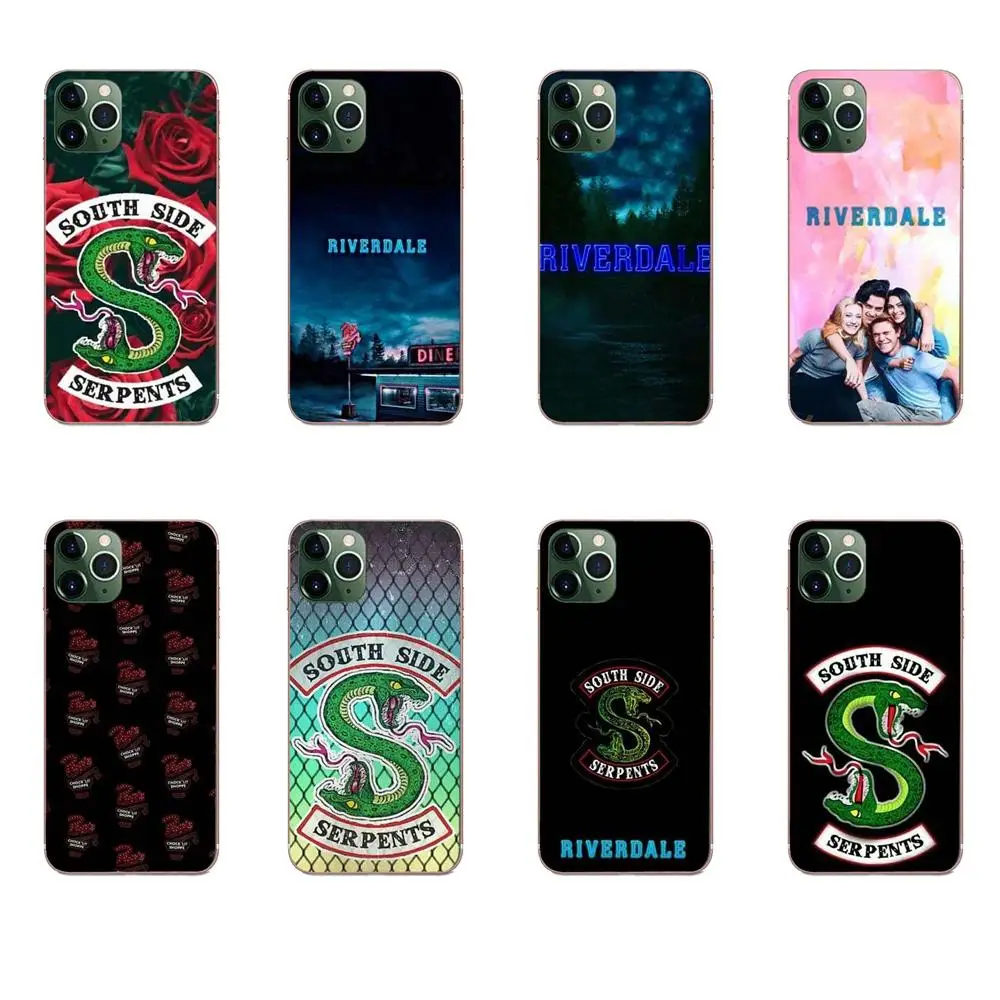 Логотип Riverdale South Side Serpents для Samsung Galaxy Note 8 9 10 Pro S4 S5 S6 S7 S8 S9 S10 S11 S11E S20 Edge Plus Ultra |