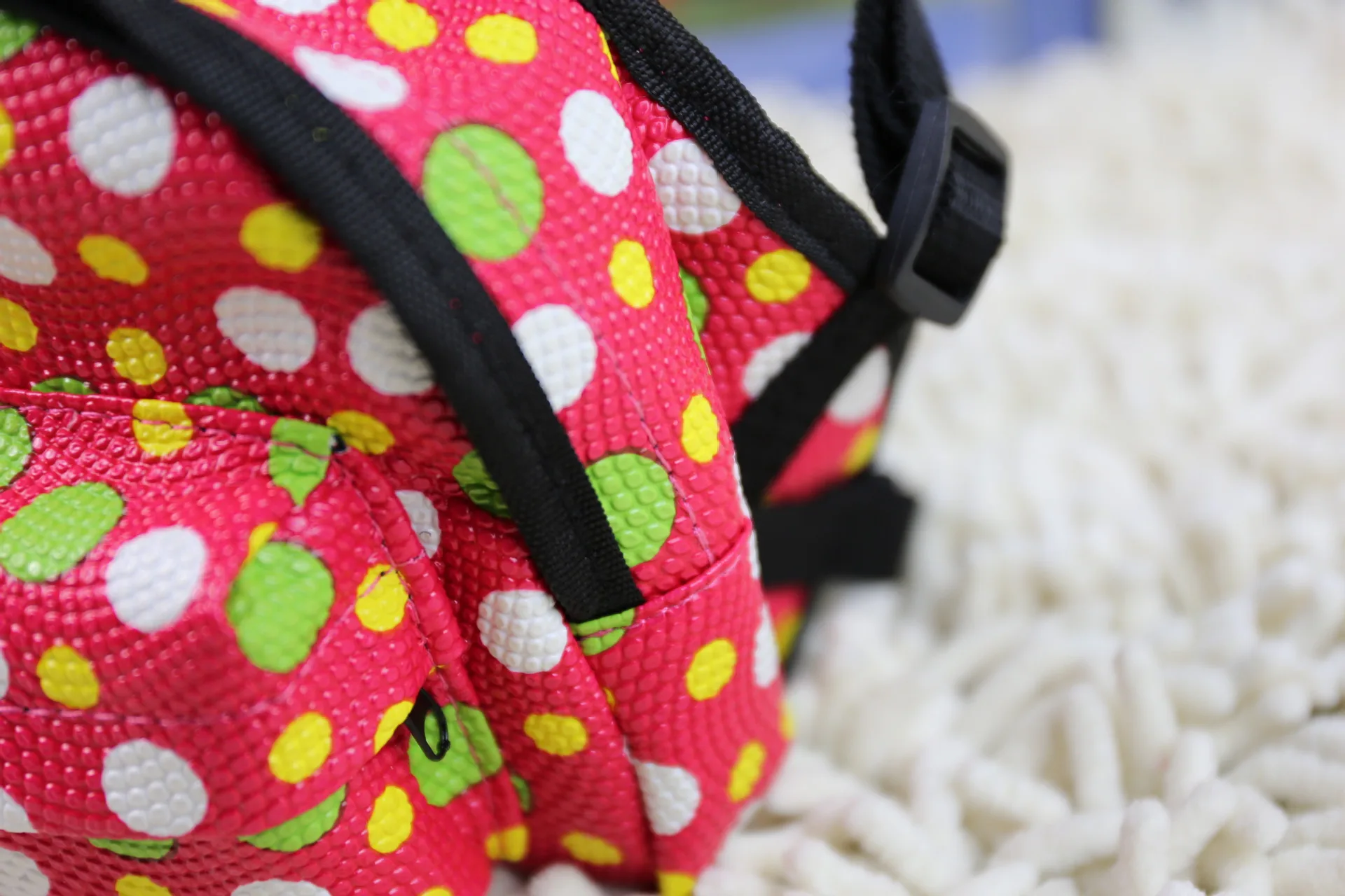 朱莉圆点宠物背包书包 (25)