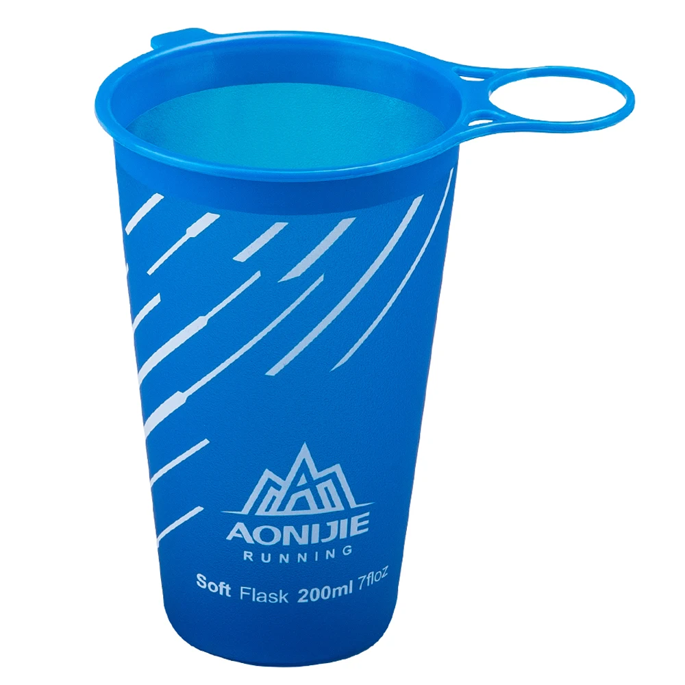 

200ml BPA-Free Bike Water Bottle Foldable Soft Water Cup Cycling Water Bottle For Bicycle Accessories For Bicycle
