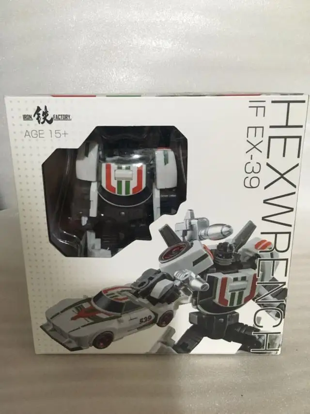 With Retail Box Трансформация Робот железная фабрика G1 Wheeljack Hexwrench KO Фигурки игрушки Мини Коллекция Модель автомобиля деформация подарки - Цвет: With Retail Box