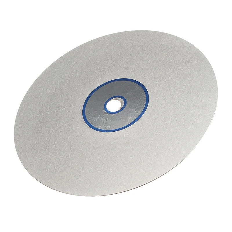 Quality 6 Inch Grit 600 Diamond Coated Flat Lap Wheel Lapidary Grinding Polishing Disc
