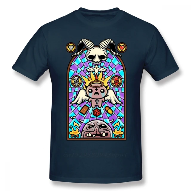The Binding Of Isaac T Shirt The Binding T Shirt Classic Short Sleeve Tee Shirt Printed Cotton Cute Man Tshirt T Shirts Aliexpress