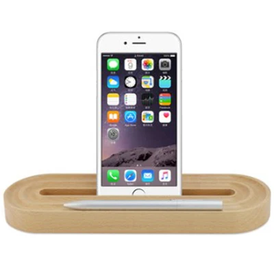 phone stand Подгонянный Логотип Деревянный микро телефон стенд нескользящий Портативный Ipad держатель для просмотра Moive путешествия телефон стенд визитная карточка стенд - Цвет: phone stand