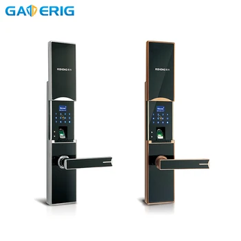GATERIG Smart Lock Electronic Fingerprint Home Door Digital Fingerprint Unlock Security Door Smart Door Lock Intelligent gaterig intelligent lock door smart with fingerprint unlock digtal password lock apartment security door lock