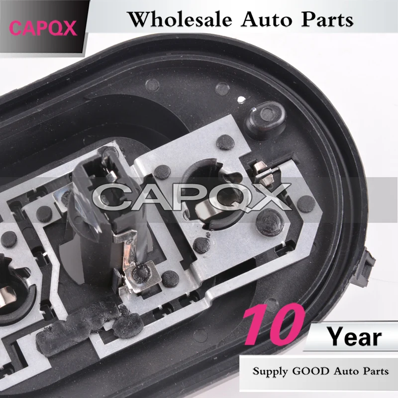 CAPQX для Tiguan 2010-2013 Высококачественный тормозной светильник, задний светильник, монтажная плата, держатель лампы, отверстие для лампы