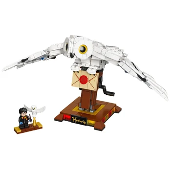 

In Stock Harrylys Potter Movies Build version Hedwiglys Wings Building Blocks Figures 2020 New Blocks Magical Personality