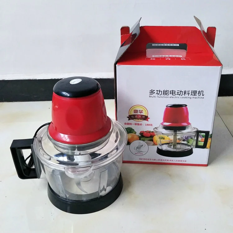 3L Meat Grinder Spice Garlic Vegetable Chopper Electric Automatic