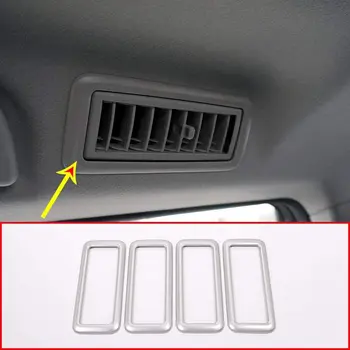 

ABS Plastic Car Roof Reading Lamp Frame Trim Accessories For Toyota Prado FJ150 150 2010-2018