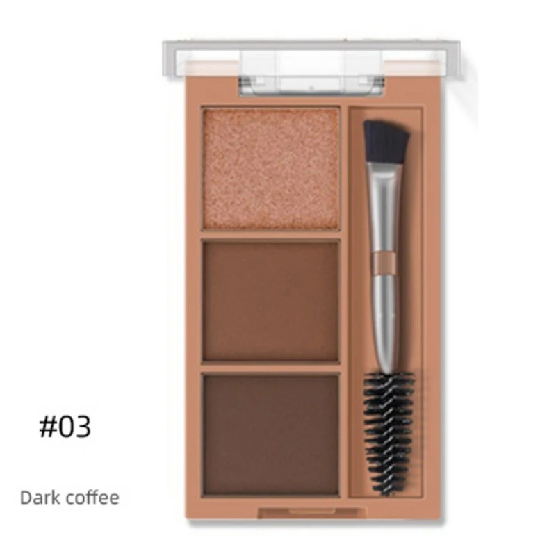 Hot 3 Color Eyebrow Powder Thrush Artifact Eyebrow Pencil Thrush Artifact Waterproof Lasting Easy To Apply Beauty Y1 - Цвет: 03