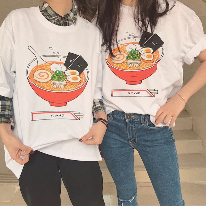 Женские винтажные Топы Kawaii новые летние футболки в стиле ольччан японское аниме