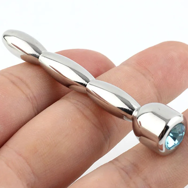 Stainless Steel Urethral Sound Penis Plug Urethral Dilatator 69mm F172