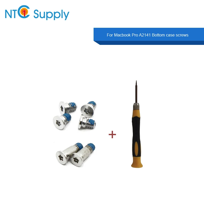 NTC поставка Новый винт для нижней крышки ноутбука 6 шт./лот серебристо-серый 2019