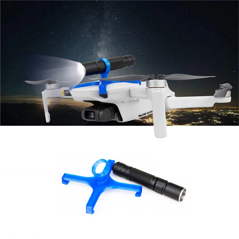 Для Dji Mavic Mini Drone Flight Searchlight для Mavic Drone светодиодный фонарик для ночного полета с батареей AAA