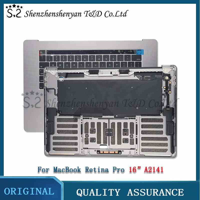 Nuovo Laptop A2141 Topcase Us Enligh Tastiera Per Macbook Pro Retina 16 "A2141 Con Trackpad Touch Bar Speaker Assembly 2019 Anno