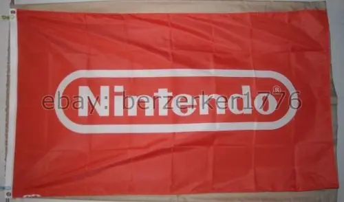 3ft x 5ft3 x5ft nintendo красного цвета с рисунком в виде флага и баннер, флаг из полиэстера Размеры 150*90 см