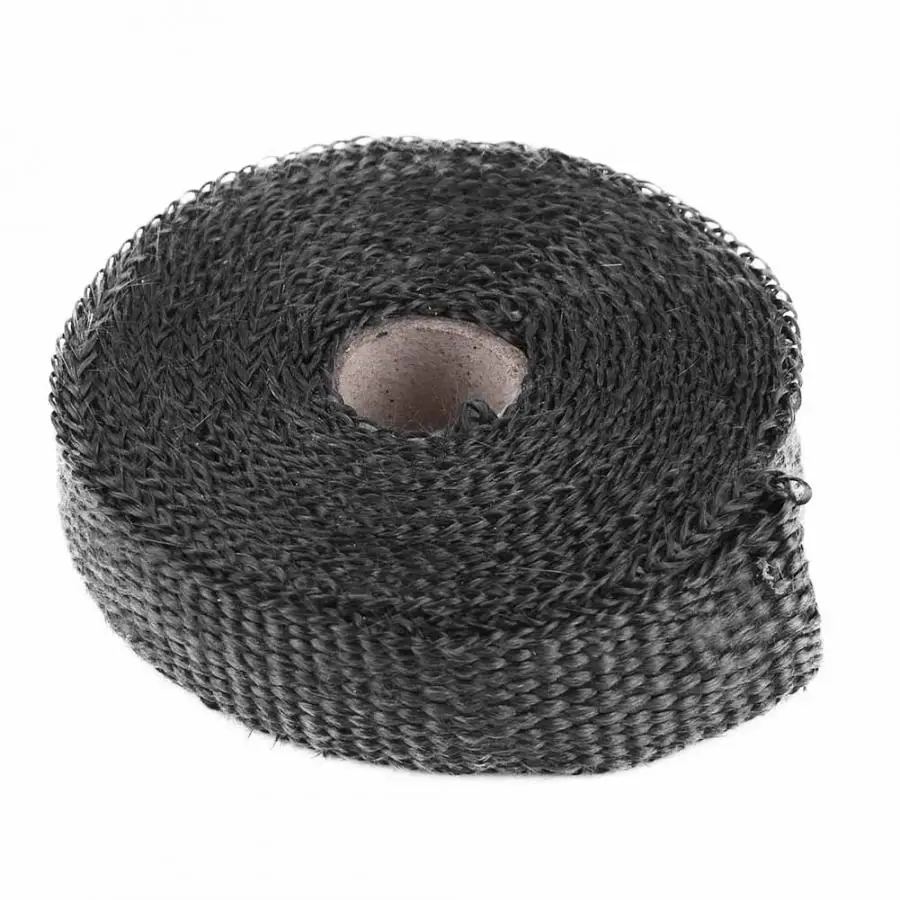 Exhaust Systems 5m Car Insulation Tape Heat Wrap with 4 Stainless Steel Cable Ties motocicleta accesorios moto | Автомобили и