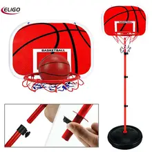 1.7m liftable basketball stand (with 1 ball) Kids Adjustable Basketball Set Back Board Stand Net Toy Indoor Outdoor Game