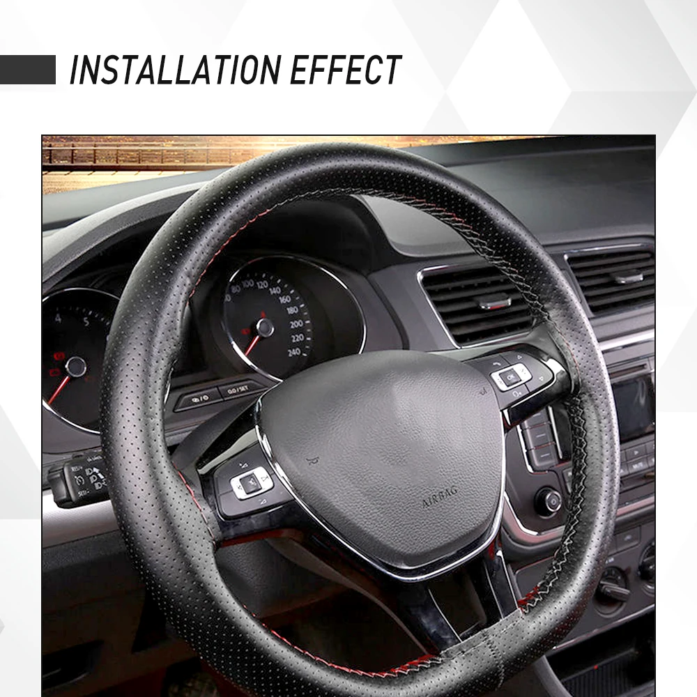 Кожаный руль автомобиля чехол, противоскользящий для Chevrolet Cruze Captiva Aveo Орландо Trax Шевроле Лачетти Spark Niva Epica Sonic зубная щётка парус