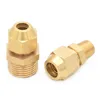 Copper flared pipe fittings 1/8