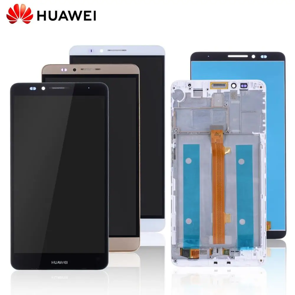 

Display For Huawei Mate 7 LCD Display Touch Screen Digitizer with Frame For Huawei Ascend Mate 7 Display Replacement Parts