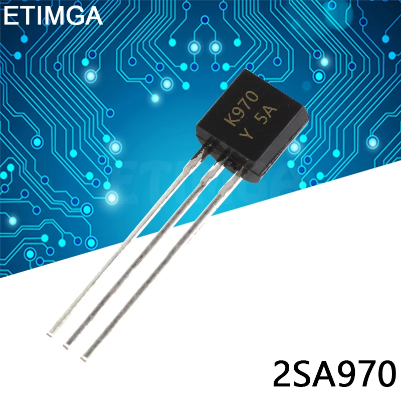 100PCS/LOT 2SA970 TO 92 A970 TO92 new triode transistorTransistors