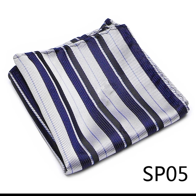 Newest style  Brand Factory Sale Top grade  Pocket Square Paisley Dropshipping Clothing accessories Memorial Day Fit Workplace SP05