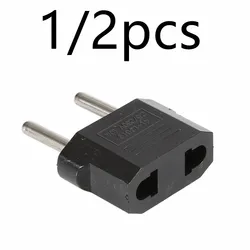 US (USA) To EU (Europe) Travel Power Plug Adapter For USA Converter White Charger Charging Adapter Converter Adaptor