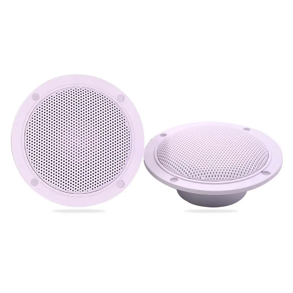 Marine Stereo Radio Audio Bluetooth MP3 Player+4inch Waterproof Marine Speaker+FM Antenna For UTV ATV Yacht Motorcycle Golf Cart