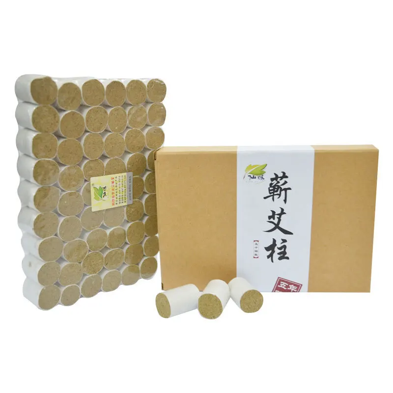 Xian ci Li Shizhen qi ai tiao Chen Moxa Moxibustion пять лет Чэнь конус для мокса-терапии 54 зерна