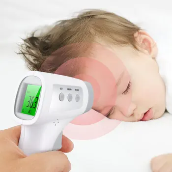 

IN STOCK! New Non-contact Infrared LCD Monitor Infrared Thermometer Laser Precise Digital Temperature Device without battery