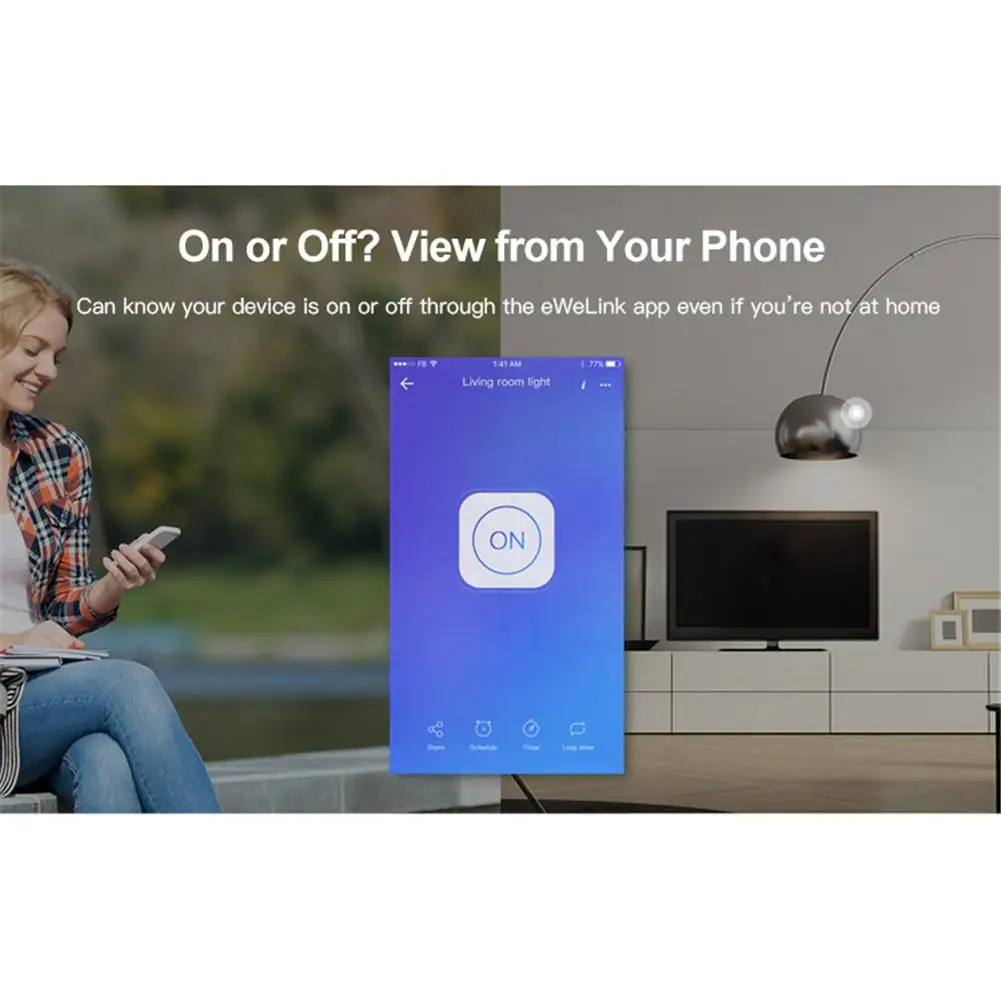 Мини DIY умный Wifi переключатель контроллер для Sonoff двойной таймер умный переключатель для Alexa голосовые аксессуары