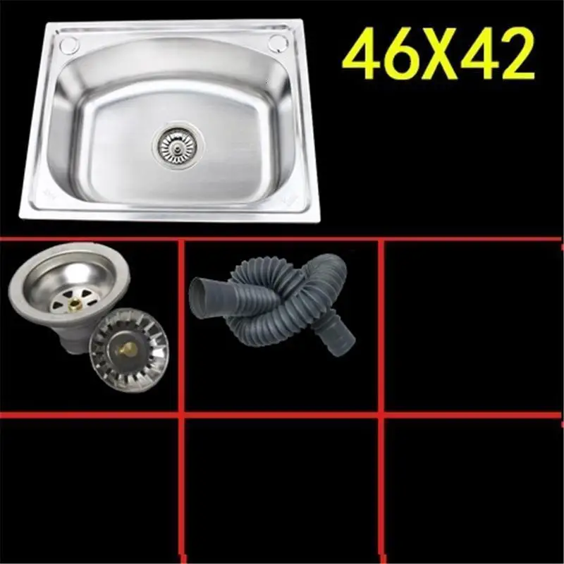 Cucina Afwasbak Zlewozmywak Inoxidable Integral Gootsteen Waschbecken Fregadero De Cocina Cuba Lavabo Pia Cozinha Kitchen Sink