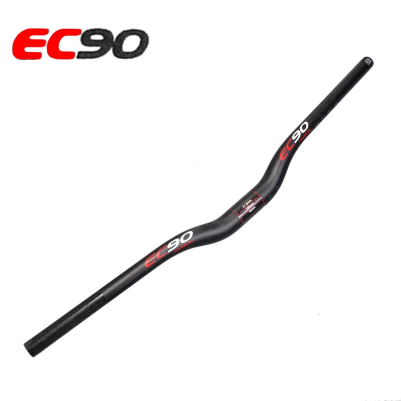 EC90 углеродный MTB/горный велосипед изгиб Riser руль/прямой плоский руль UDMatt - Цвет: 720mm