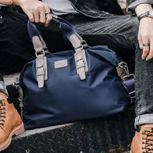 Нейлоновая Водонепроницаемая Дорожная сумка унисекс, складная сумка на плечо, сумка-Органайзер, Большая вместительная упаковка, мужские портативные багажные сумки