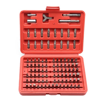 

screwdriver set 100pc Security Bit Set Torx Tamper Screws Hex Key Phillips Computer PC Mobile Phone Device Repair Hand Home Tool