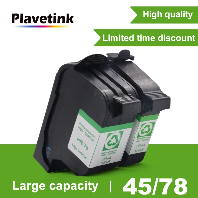 Cartucho De Tinta HP 22 Tricolor Compatível Para Impressoras HP Deskjet