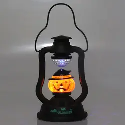 Светящийся призрак с ручкой ночной звук висящая Тыква огни Led разноцветный фонарь реквизит Decoracion череп лампа "Хэллоуин"