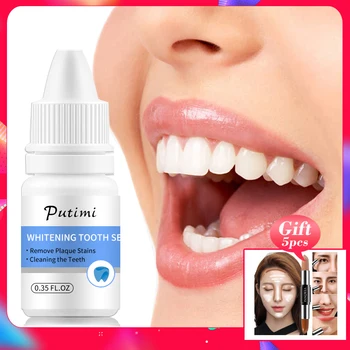 

Whiten Tooth Essence Cleaning Serum Oral Hygiene Remove Plaque Stains Whitening Serum Brighten Yellow Tooth Whitener Dental Tool