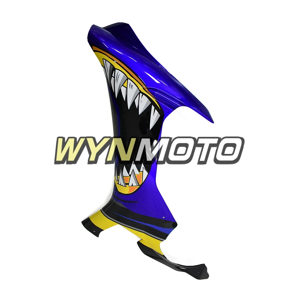 Акула синий черный R1 полный обтекатель комплект для Yamaha YZF1000 R1 YZF r1 15 16 впрыска мотоцикл Cowlings