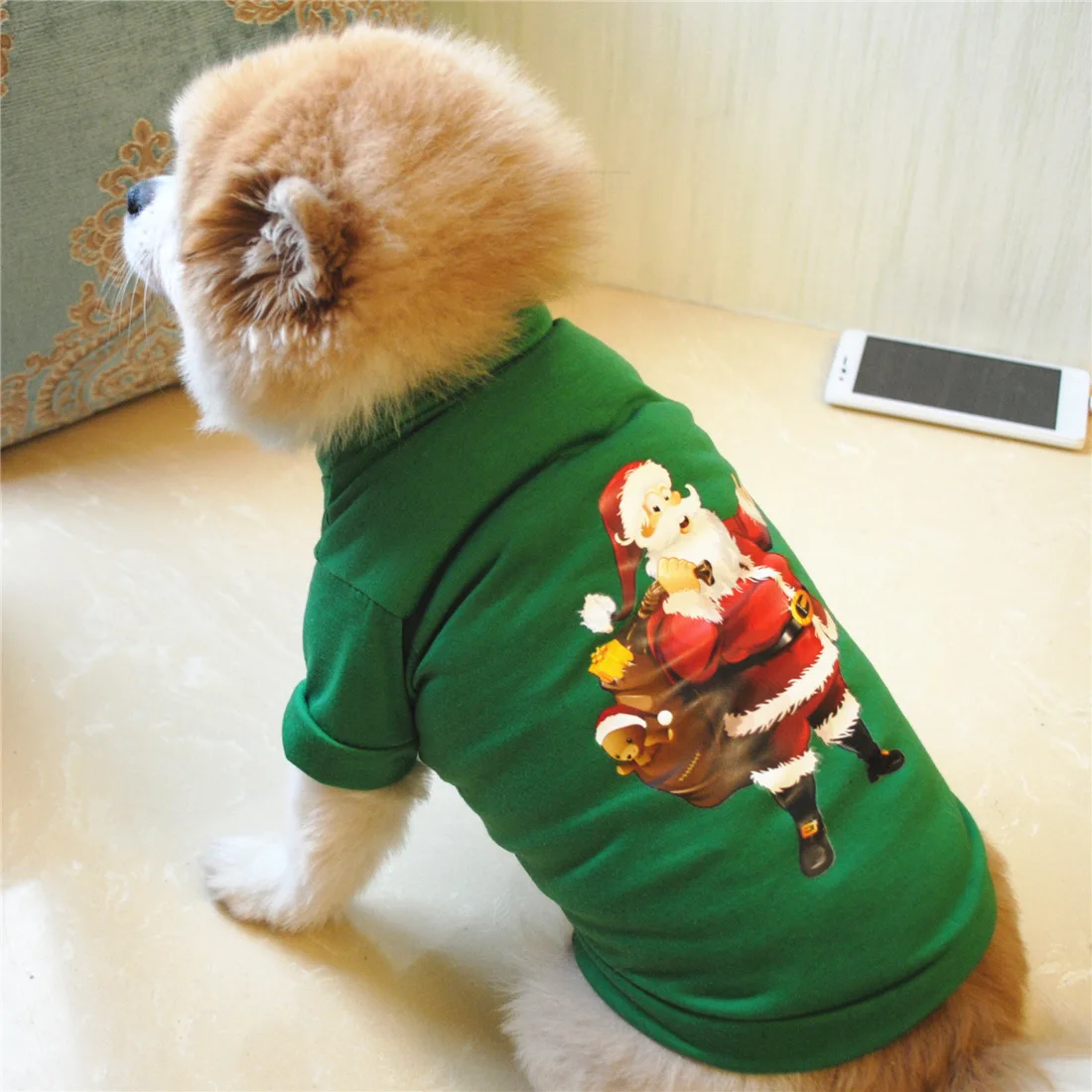 Рождественская Одежда для животных милая одежда с героями мультфильмов для маленькой собаки Костюм для щенка пальто куртка кошечка собаки чихуахуа Рождественская одежда для домашних животных