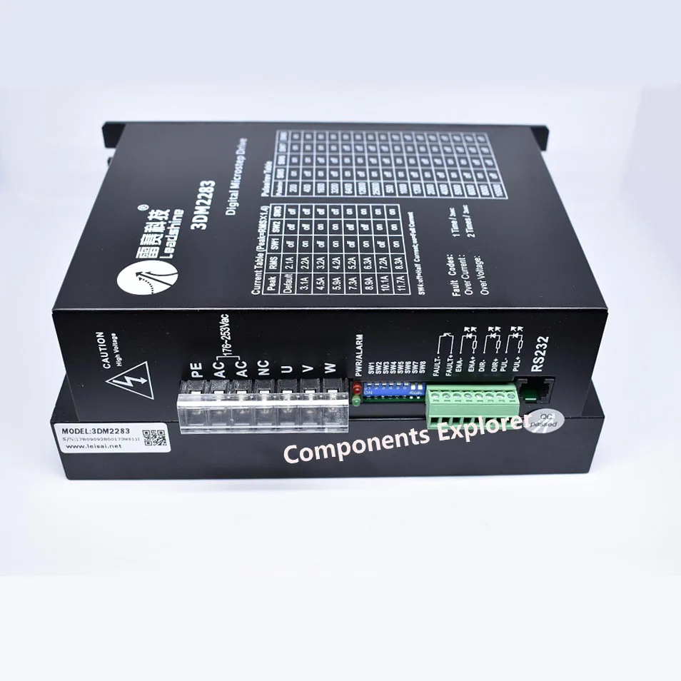 Leadshine трехфазный шаговый двигатель 3DM2283 максимальный ток 11.7A для NEMA86 NEMA53 и NEMA двигатель