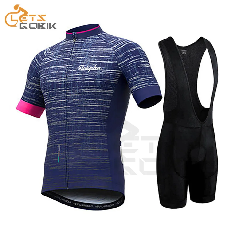 Ropa Ciclismo Hombre велосипедная одежда Pro короткий рукав Велоспорт Джерси дышащие летние шорты-комбинезон с для велоспорта велосипедные наборы - Цвет: Cycling Jersey set6
