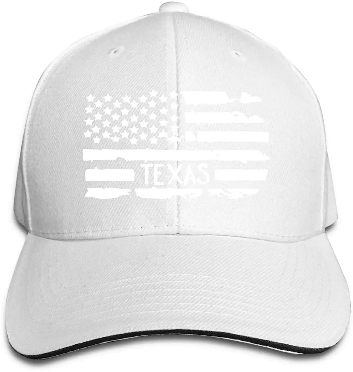 Состаренная бейсбольная Кепка унисекс с Техасским американским флагом Классическая Регулируемая Кепка на липучке